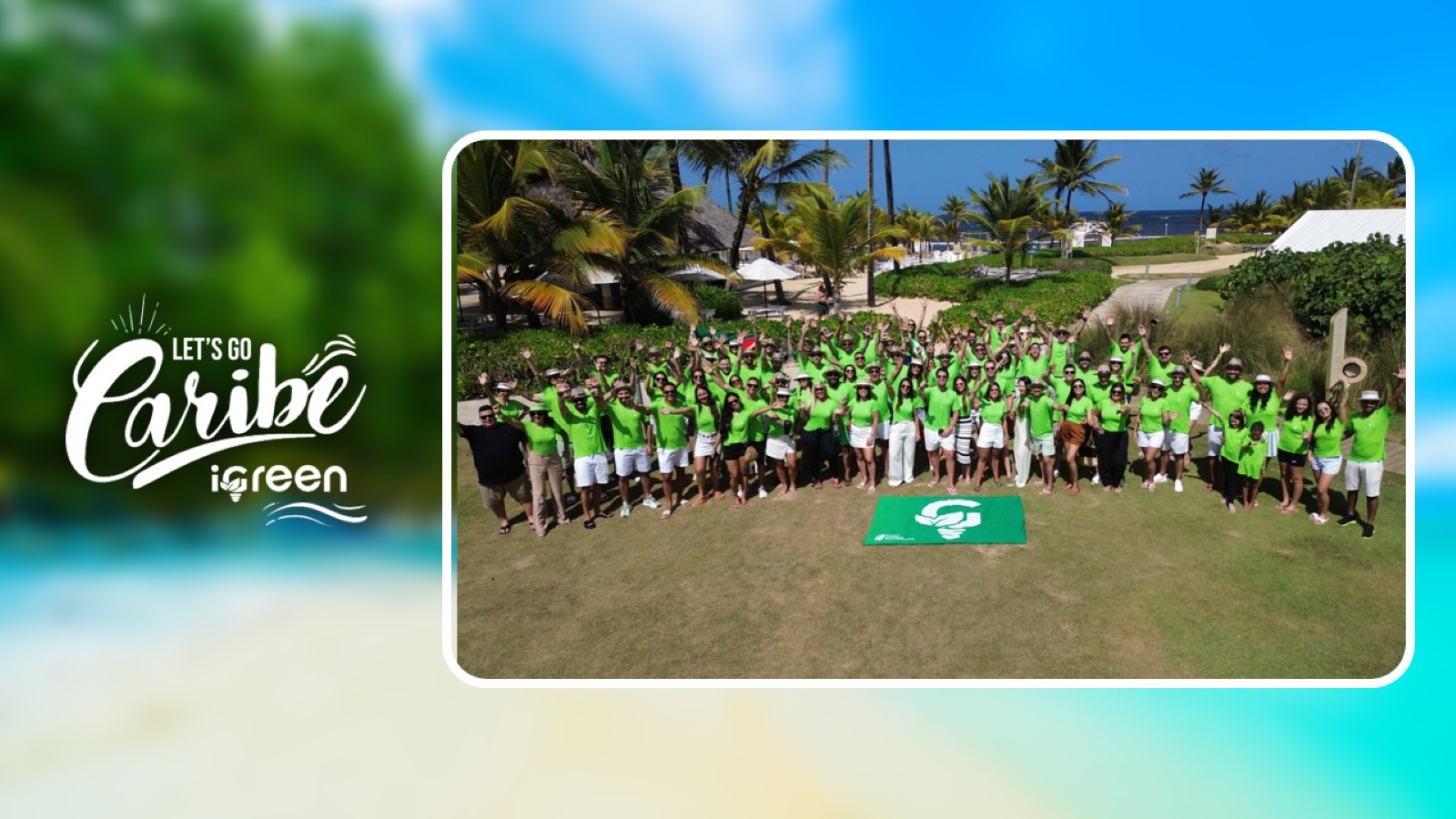 Licenciados em viagem iGreen ao Caribe